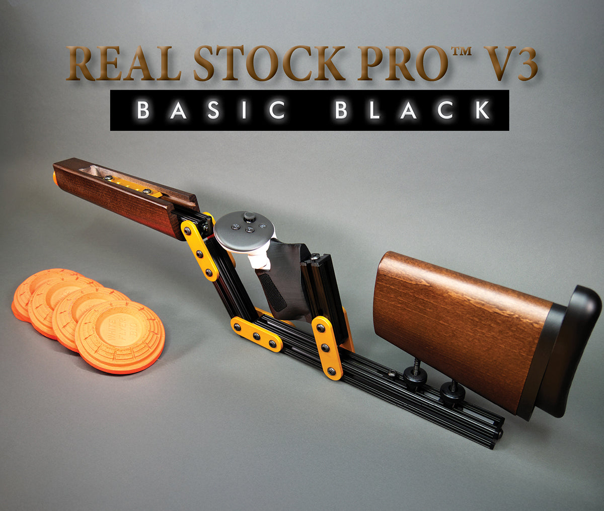  Quest Real Stock Pro ガンストック　コントローラー 002. The Real Stock Pro™ V3 Basic – TextureVR